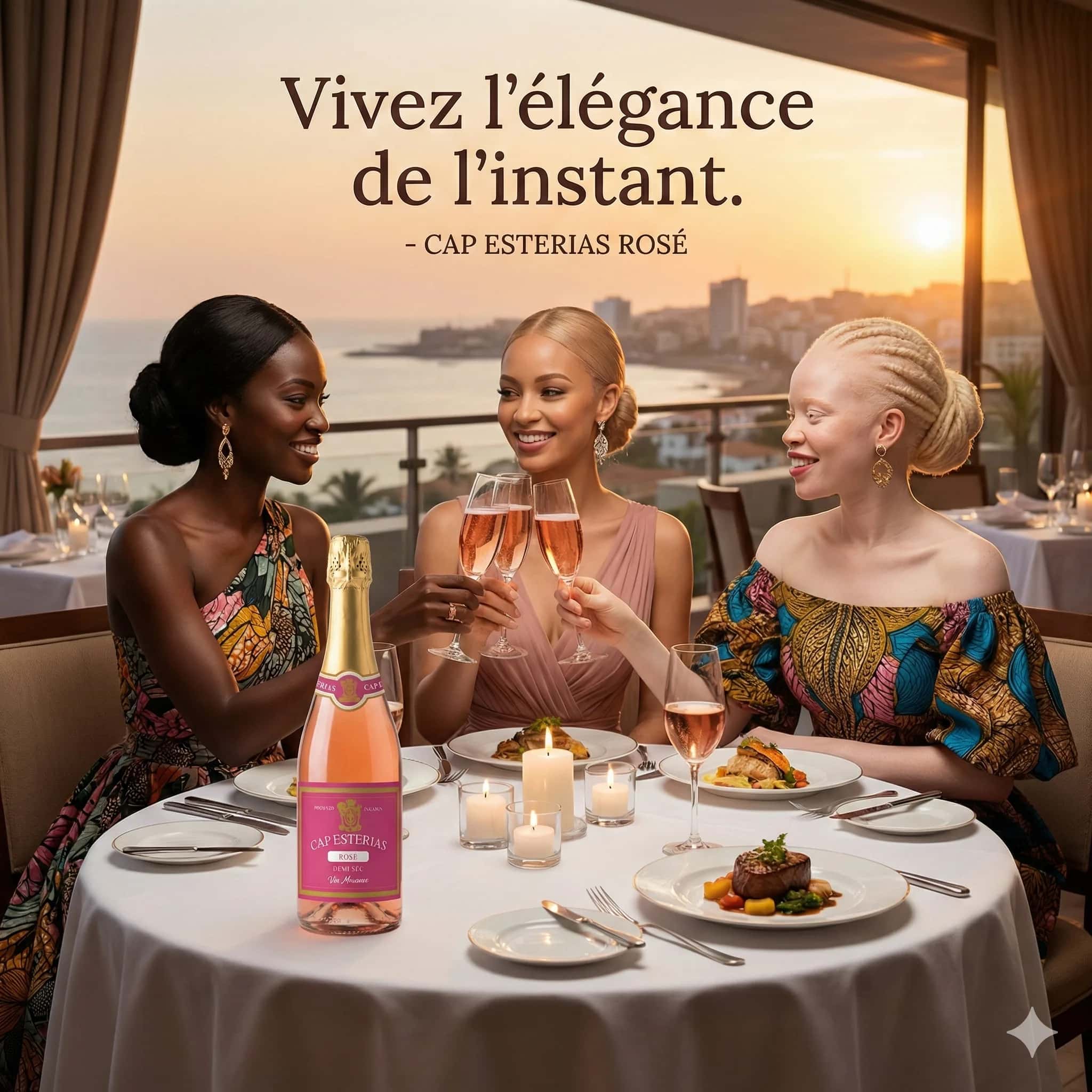 Cap Esterias Rosé — Élégance de l'instant