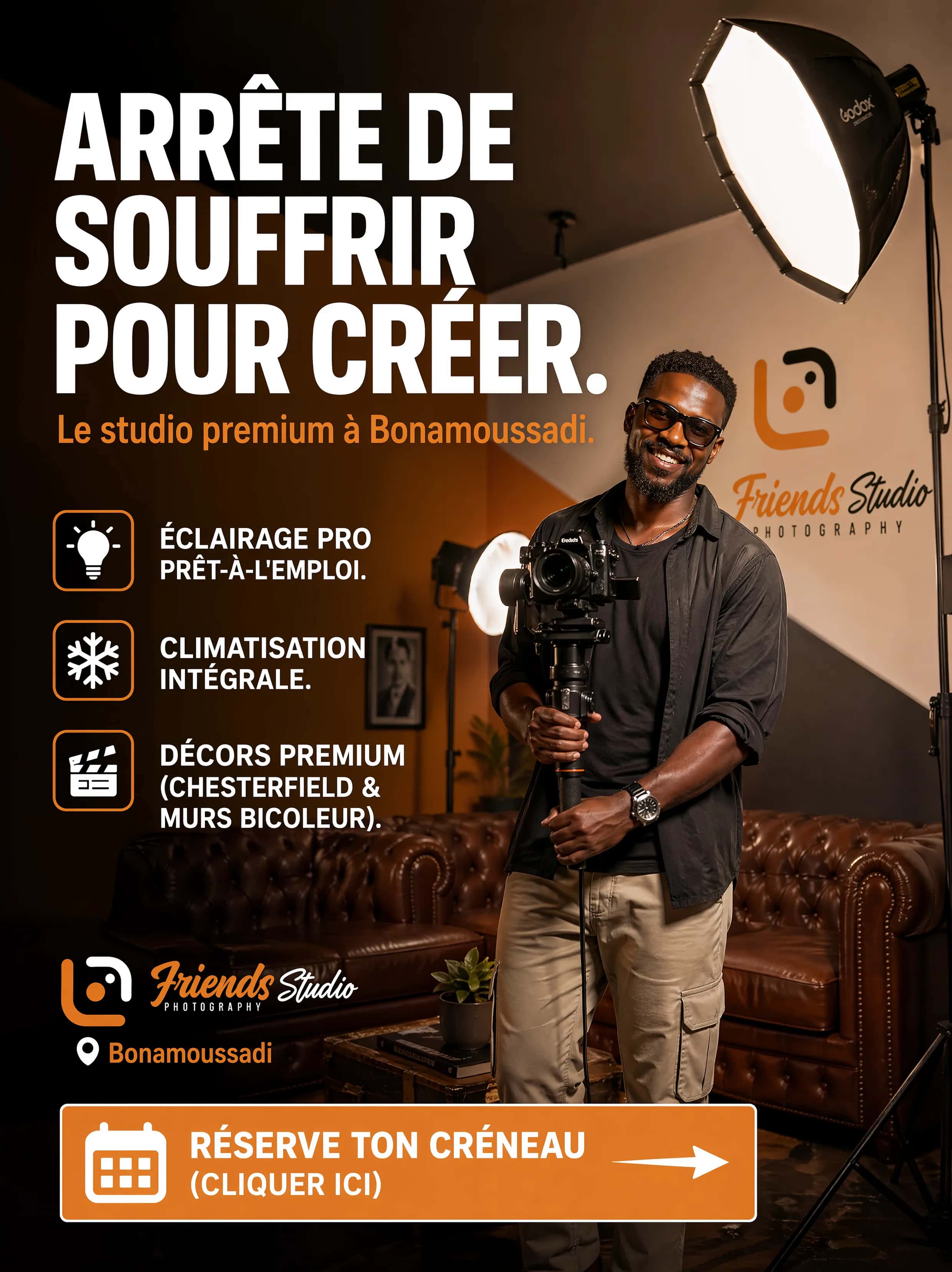 Friends Studio — Studio photo premium