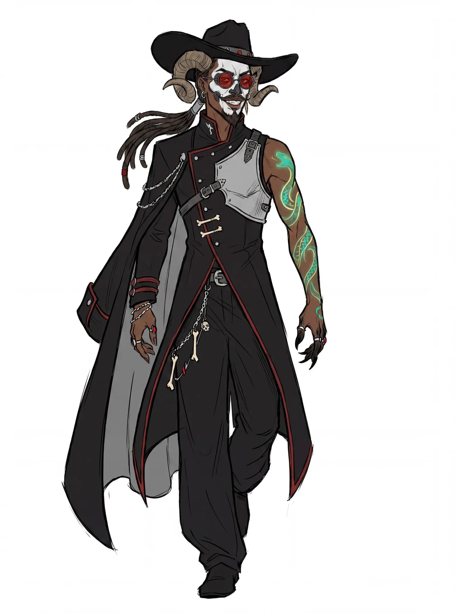 Charadesign — Personnages afro-fantastiques — 2