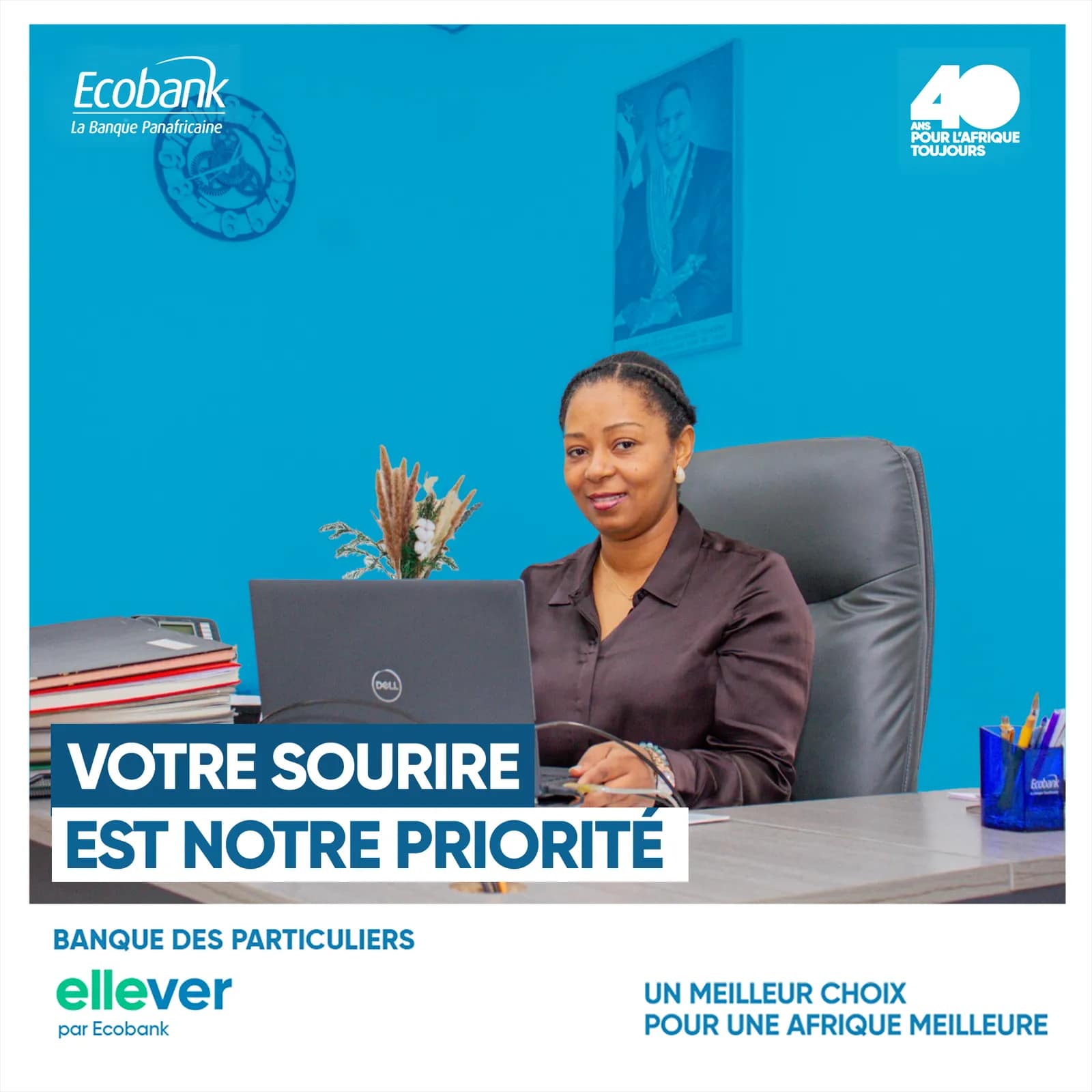 Ecobank — 40 ans & ellever — 2