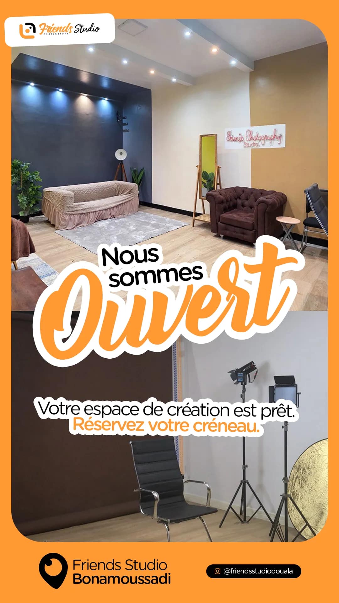 Friends Studio — Studio photo premium — 3