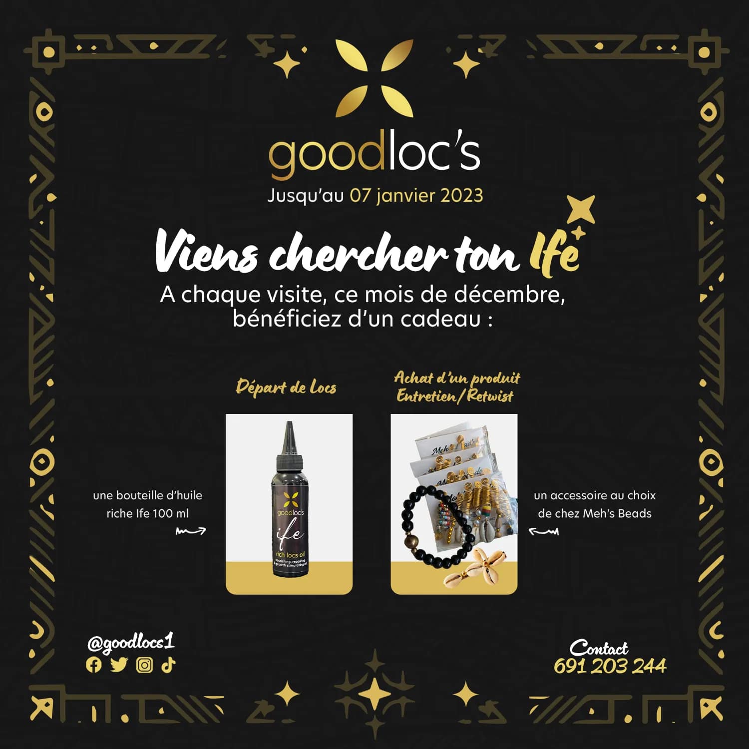 Goodlocs — Soin des locs « ife » — 2
