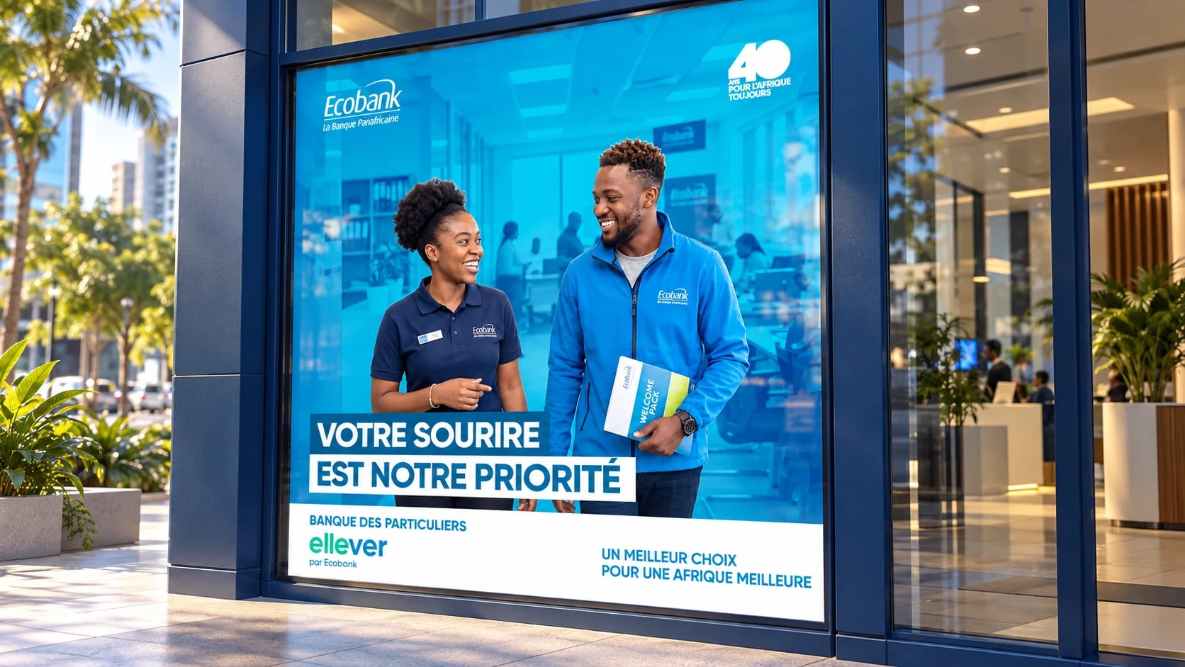 Ecobank — 40 ans & ellever — mise en situation