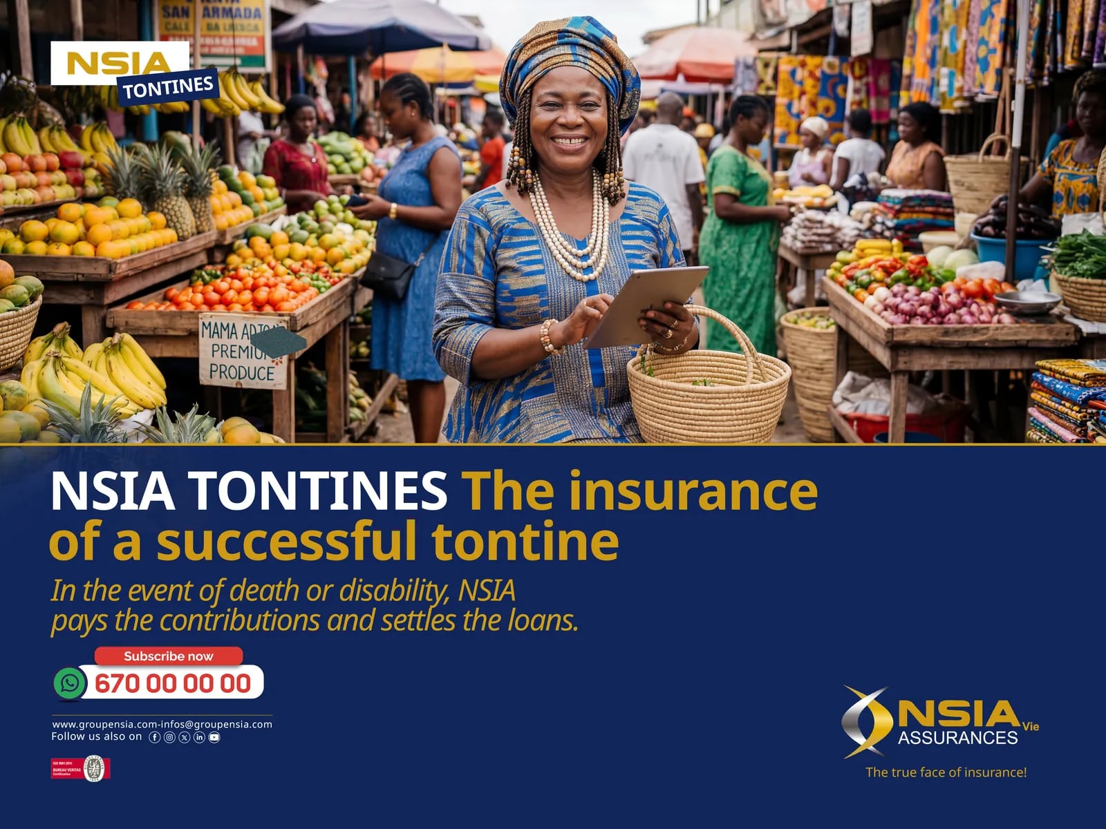 NSIA Tontines — Campagne assurance — 4