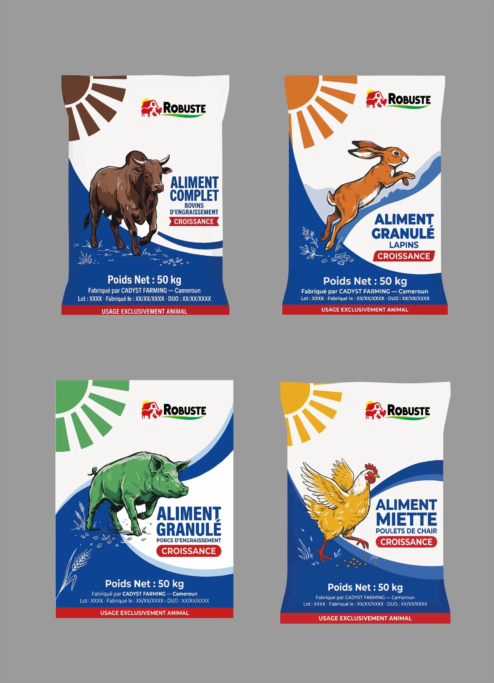 Robuste — Packaging aliments — 2