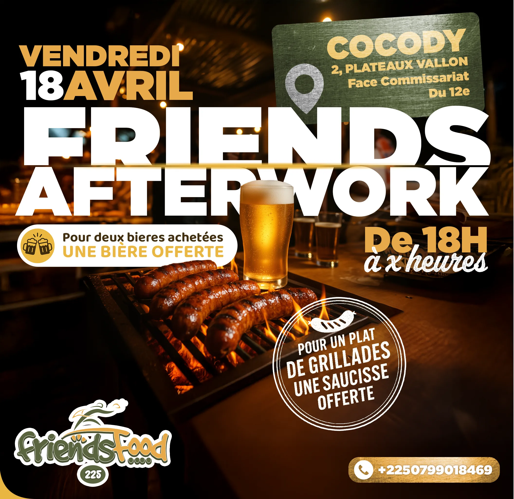 FriendsFood 225 — Friends Afterwork